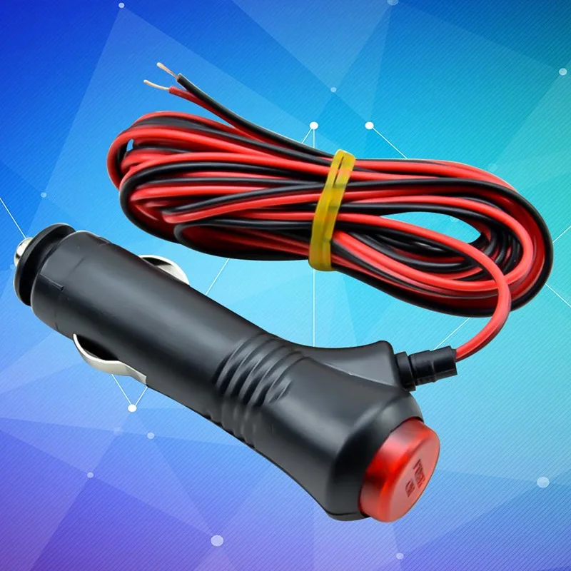Автомобильный Стайлинг 12V 24V 10A автомобильный аксессуар гнездо для автомобильного прикуривателя кабель удлинитель