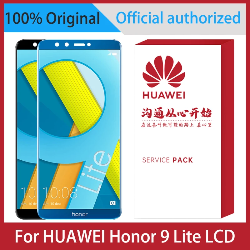 Оригинальный 5 65 ''ЖК дисплей для Huawei Honor 9 Lite LLD-L31LCD сенсорный экран в сборе