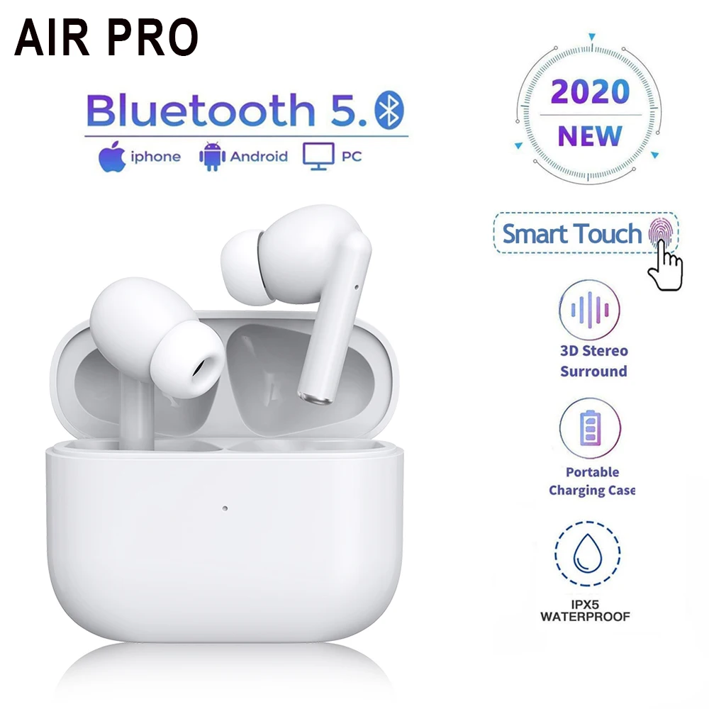 Newest Bluetooth 5 0 Earphones rename Pop up Siri EarBuds IPX5 Waterproof Earphone for Apple Xiaomi Huawei Samsung IOS Android