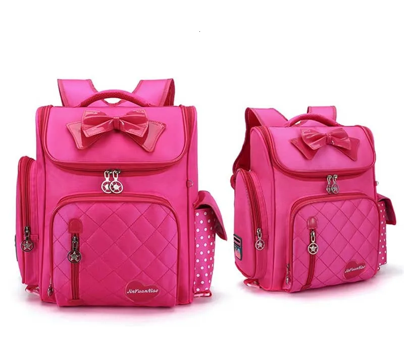 Милый рюкзак принцессы с бантом, школьный рюкзак для девочек, детский Ранец, школьные сумки для детского сада, Mochila Escolar, рюкзаки
