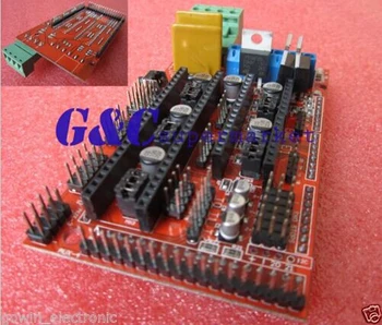 

1PCS 3D Printer Controller RAMPS 1.4 REPRAP MENDEL PRUSA NEW RED diy electronics