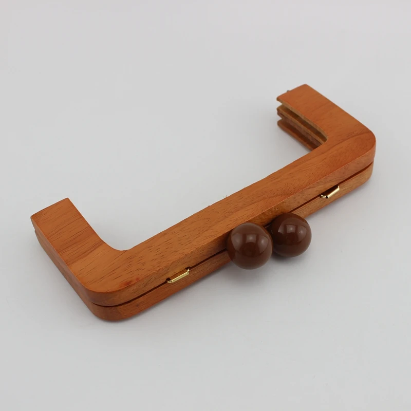 1 шт. 19.5X15cm кошелек деревянная Сумочка с закрытыми рамами сменная Дамская сумка