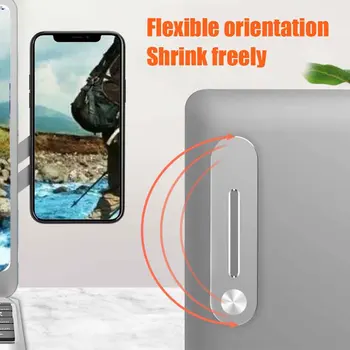 

Magnetic Suction Home Office Retractable Universal Mount Holder Ergonomic Live Stream Flexible Space Saving Laptop Stand