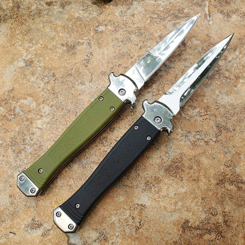 2ColorsCobraSideOpenPocketFoldingKnife440PolishedBladeSingle