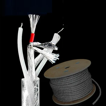 

Preffair Hifi OFC+silver plated AMP audio speaker Signal cable Analogue Cable DIY Sold Per meter HIFI