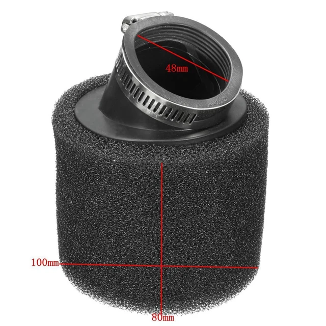 48mm Sponge Foam Air Filter Cleaner For 200 250 300CC Motorcycle Snowmobile  JF