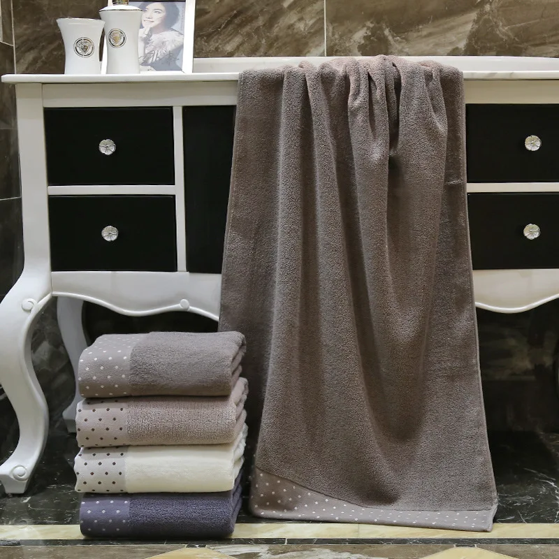 

Fashionable cotton bath towels for men and women adult household household bath towels hotel bath towels