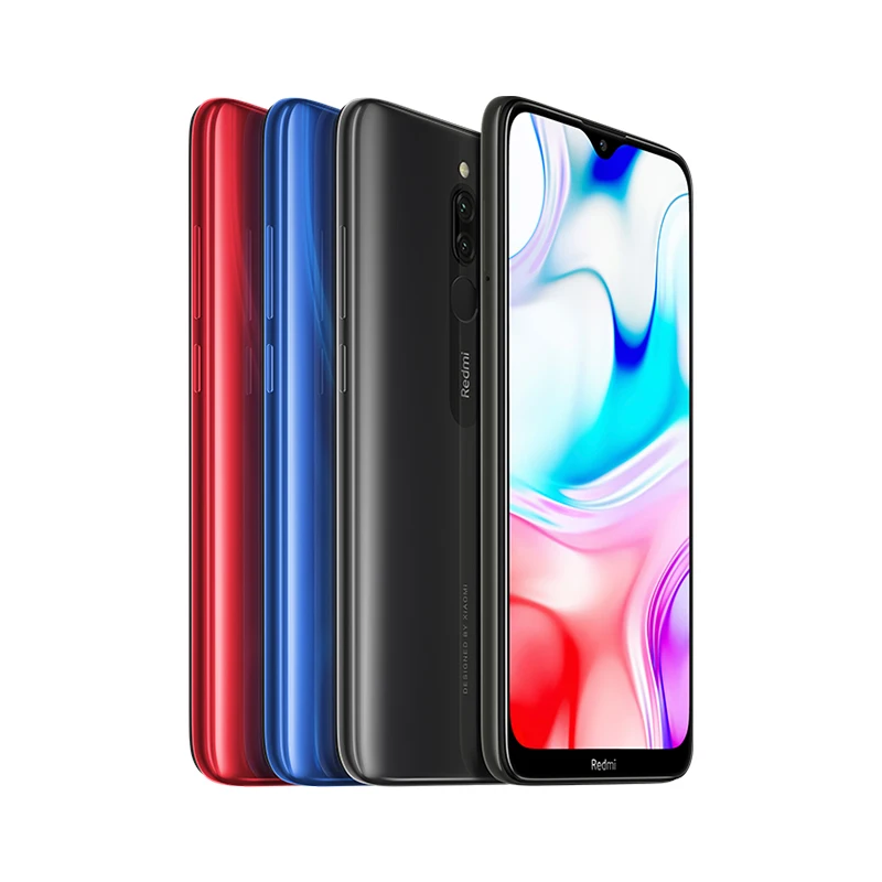 Смартфон Xiaomi Redmi 8 с глобальной версией, 3 ГБ, 32 ГБ, Восьмиядерный процессор Snapdragon 439, 5000 мАч, 6,22 дюйма, 12 Мп+ 2 МП, 18 Вт, быстрая зарядка, мобильный телефон