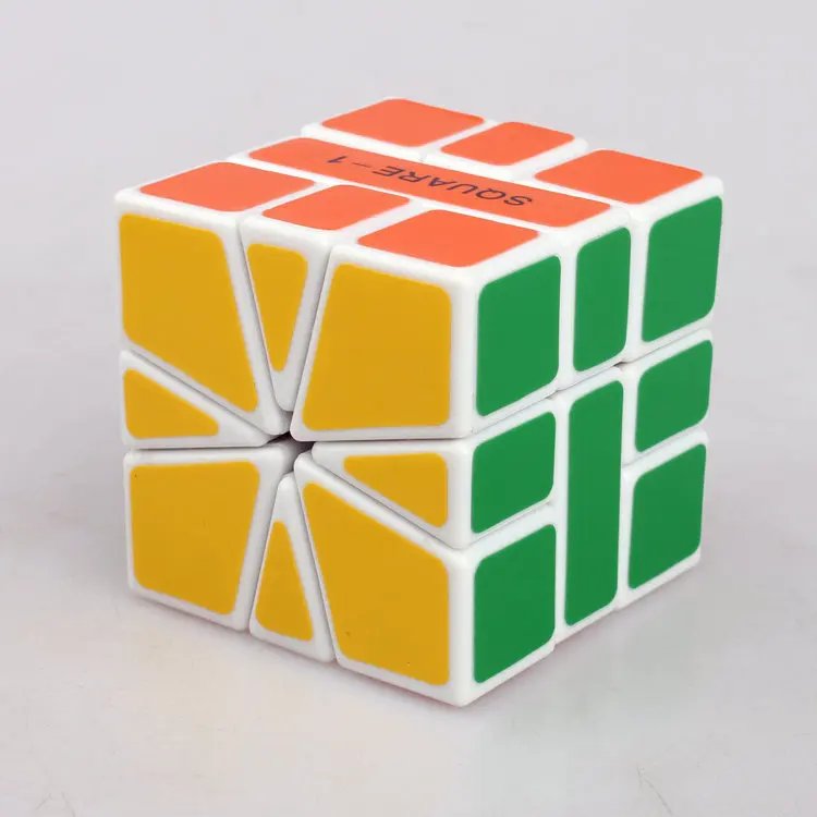 [SQ1 Rubik's Cube White] Mf8 Square ONE Fan-shaped White Background Abnormity Cube