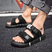 Сандалии наивысшего качества мужские сандалии летние парусиновые мужские уличные сандалии мужские кожаные сандалии размера плюс May28