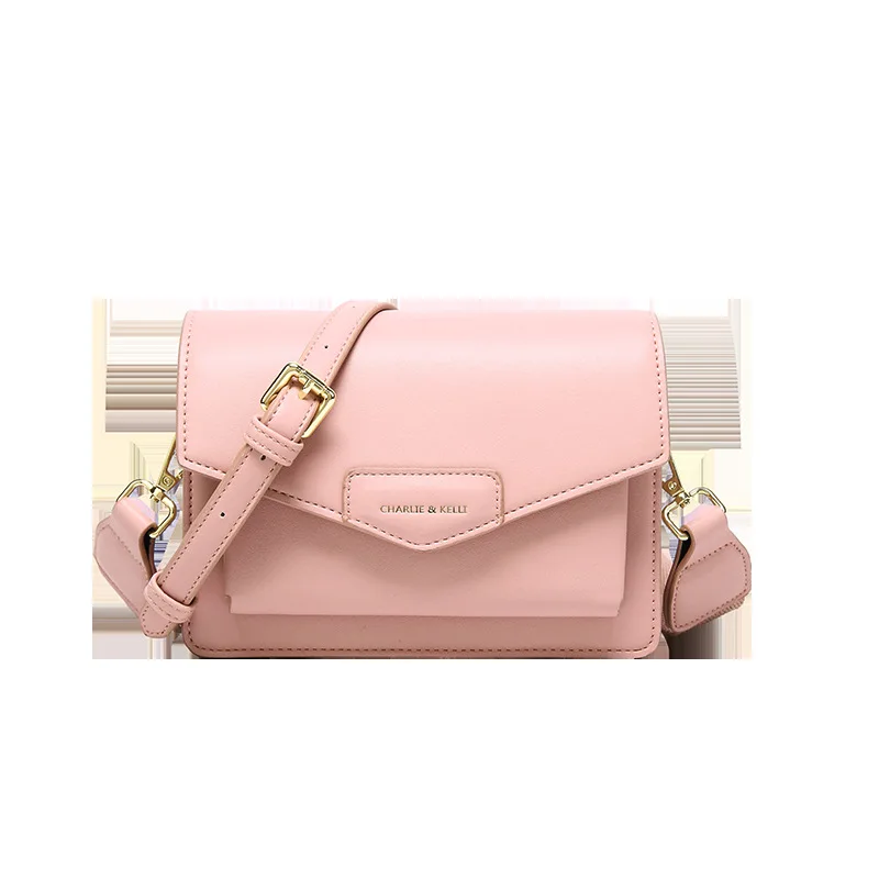 

2019 Hot Selling Messenger Bag c k Qualified Women's Single-shoulder Crossbody Bag Textured WOMEN'S Bag Versitile Fashion Square