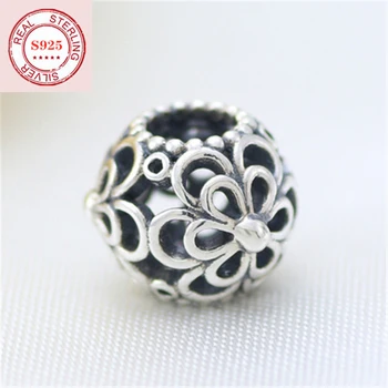 

TIF 100% 925 sterling silver DIY beads suitable for original Pandor charm bracelet jewelry