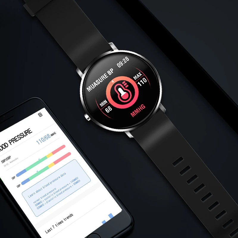  Neue Smart Uhr F25 Smart Armband Volle Bildschirm Kontaktieren GPS Tracker Herzfrequenz Blutdruck S