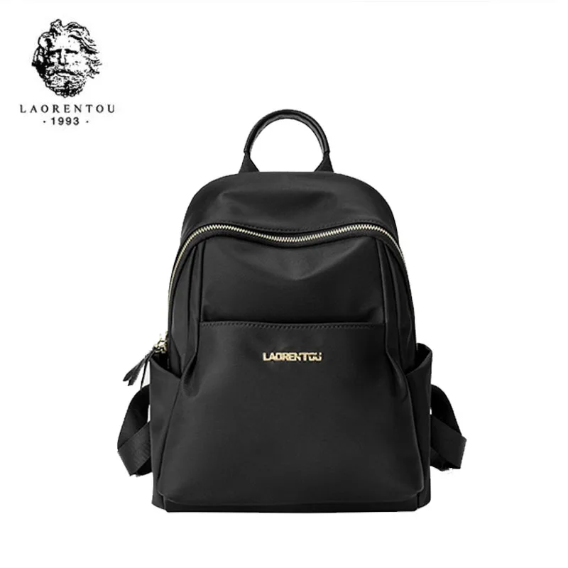 

LAORENTOU Women backpack Fashion wild travel large capacity simple casual bag