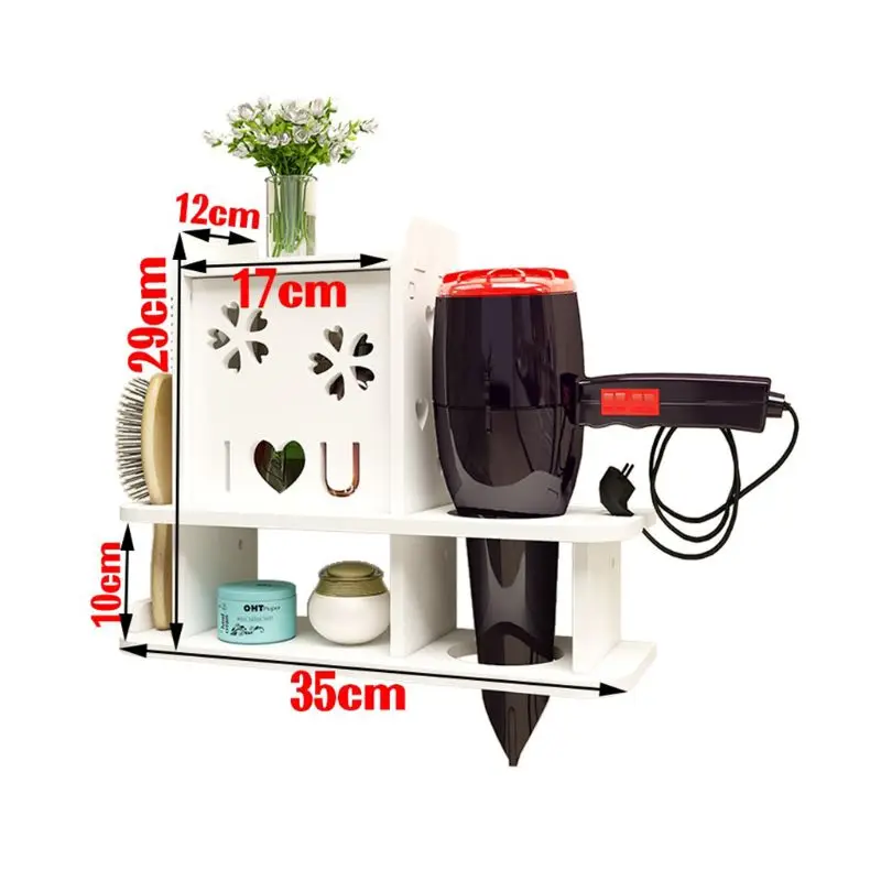 

Perforation-free PVC board waterproof shelf for bathroom-multi-function 2019 new