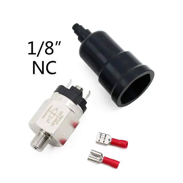 Pressure & Vacuum Diaphragm Type Pressure Switch,1/8 Swtich Adjustable