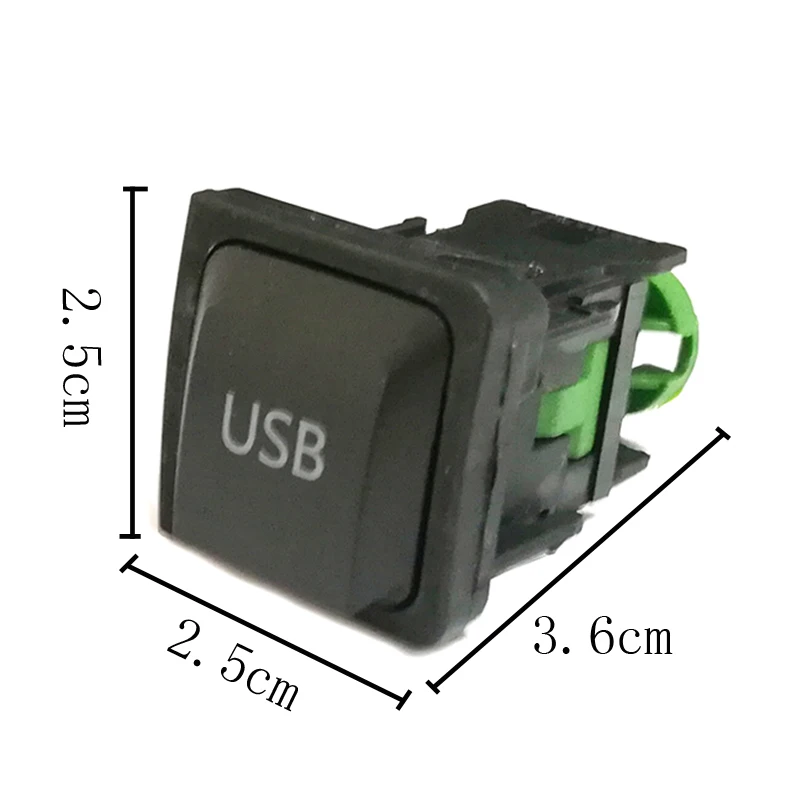 Автомобильный USB кнопочный переключатель RCD510 RCD310 CD плеер радио USB адаптер для VW Golf Jetta камера Bora Touran для Skoda Octavia Fabia