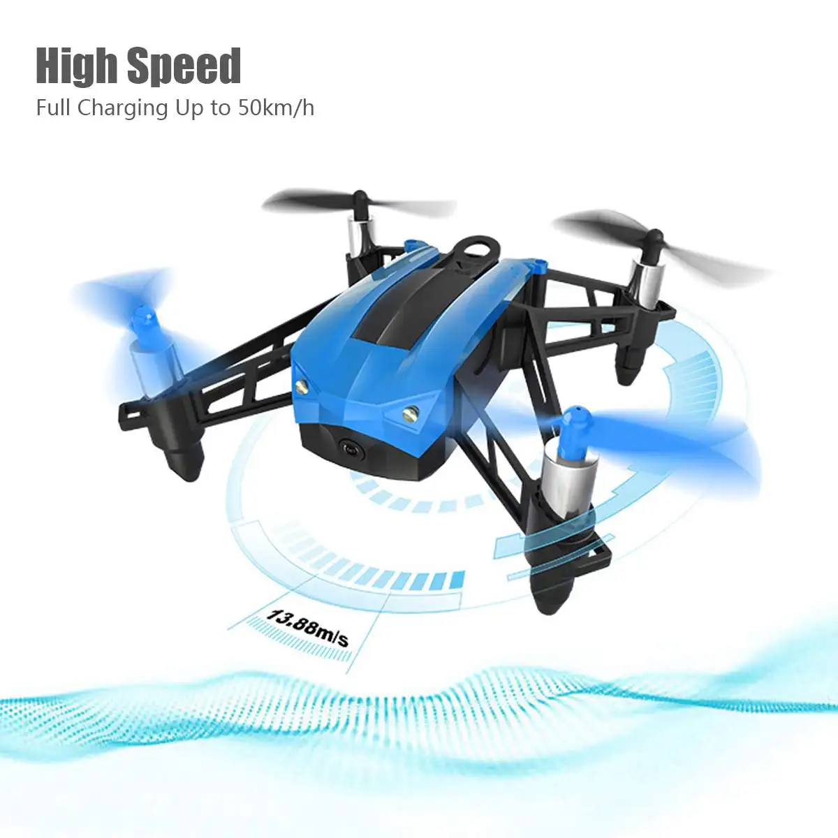 

Hot 903HS WIFI FPV Camera Altitude Hold Gravity Sensor 2.4G 6 Axix RC Racing Drone Speed Regulation Stable High Toughness Gsenso