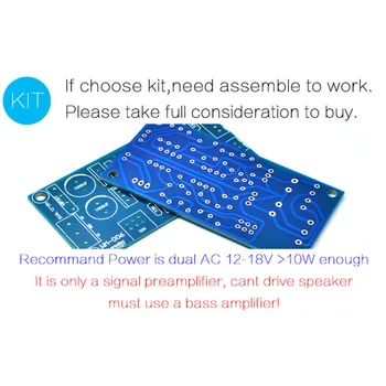 

Low Pass Filter Bass Subwoofer Pre-Amp Amplifier Board Dual Power Low Pass Filter Bass Preamplifier