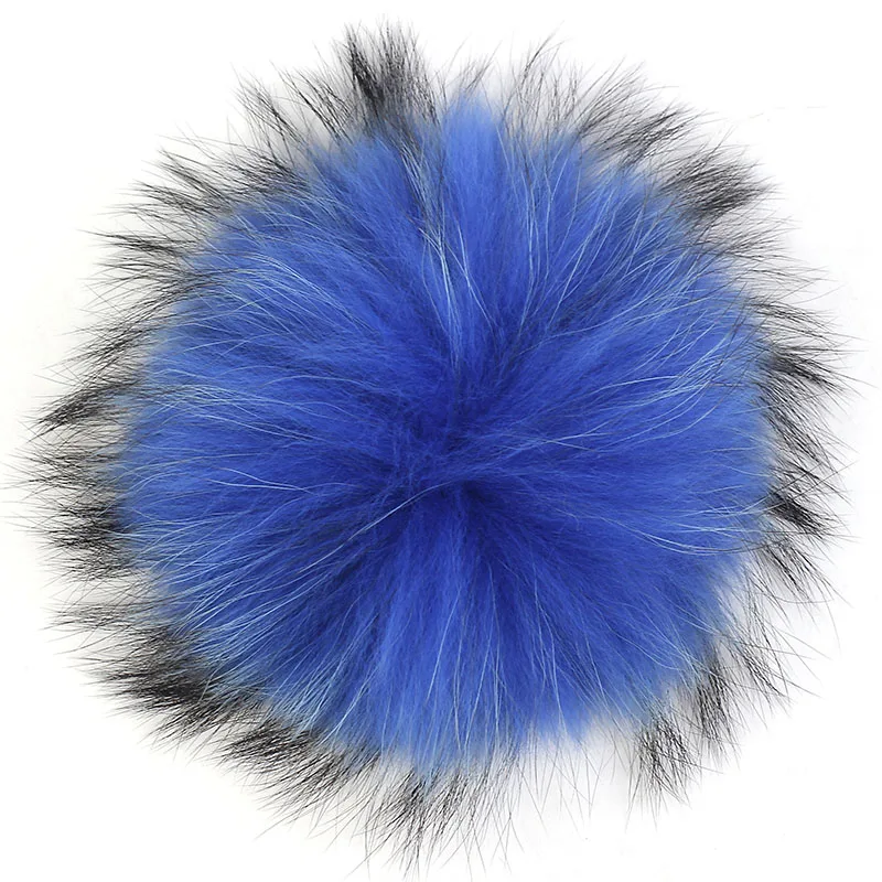 royal blue Geebro модные милые DIY Hairball Beanie мяч прекрасный страусиные перья 15 см помпон для сумки обувь кепки аксессуары - Цвет: royal blue