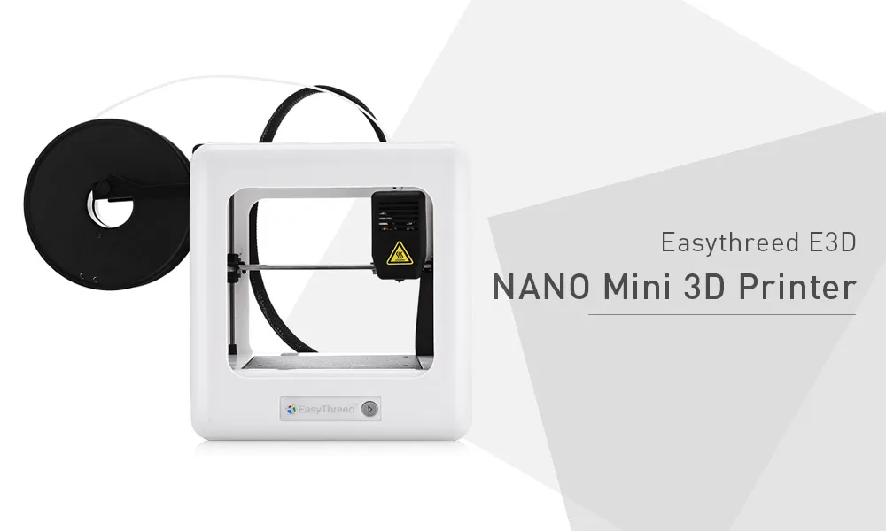 Easythreed NANO 3d принтер мини обучающий бытовой DIY Набор 3d принтер один ключ печатная машина для Ребенка Рождественский подарок