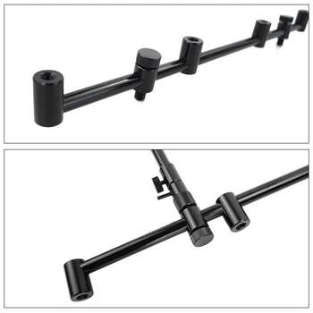 

Fishing Rod Bracket Horizontal Holder Anti Falling Snag Bar Ear Connector Bite Alarm Carp Aluminium Alloy Windproof Supplies Kit