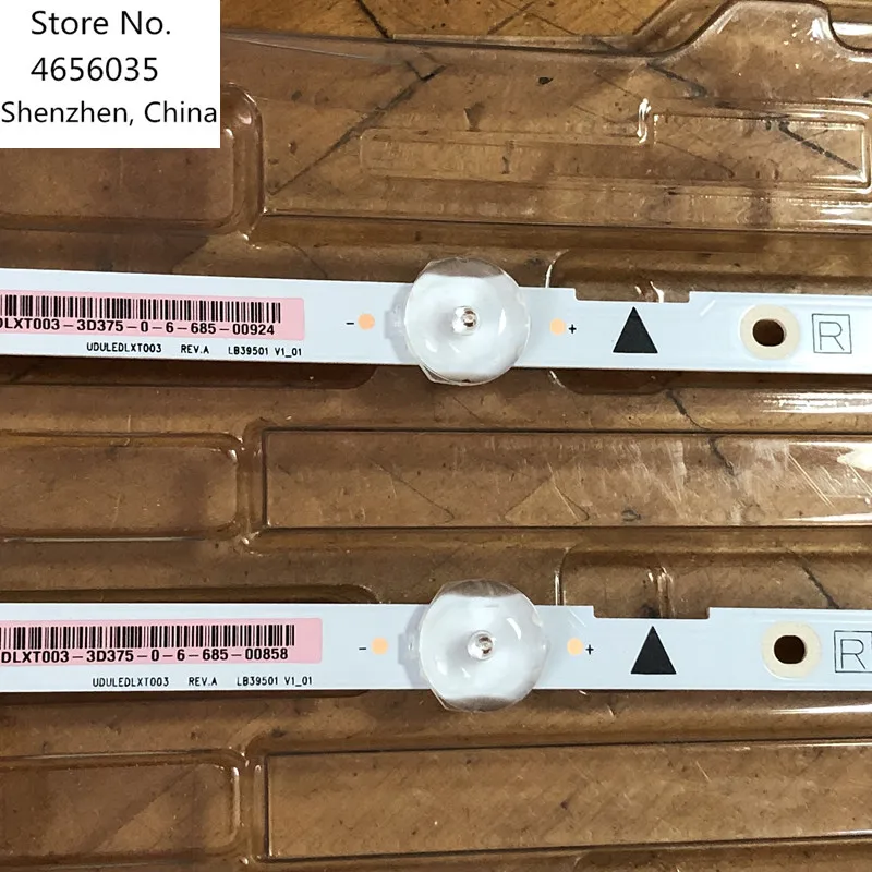 40 pcs/Lot new good quality TV backlight strip LB39501 FW40D36F 40MV336X/F7 UDULEDLXT004/3 JX-DLXT004/3