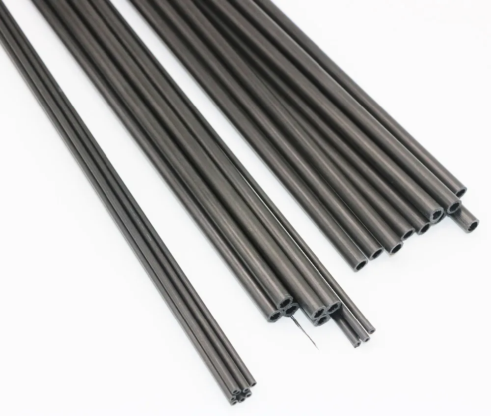 8 шт. полые трубки из углеродного волокна 3K для квадрокоптера мультикоптера 3 мм/4