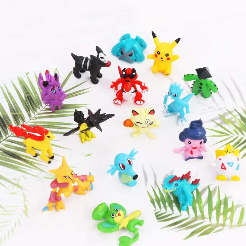TAKARA TOMY, 2,5 см-3 см, фигурки Покемон, 144 разных стилей, новые куклы, фигурки, игрушки для детей, коллекционные куклы покемон