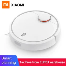 Original xiaomi robô aspirador de pó 1 para casa automático varrendo aspirador de pó inteligente planejado xiomi robótico com mi controle app