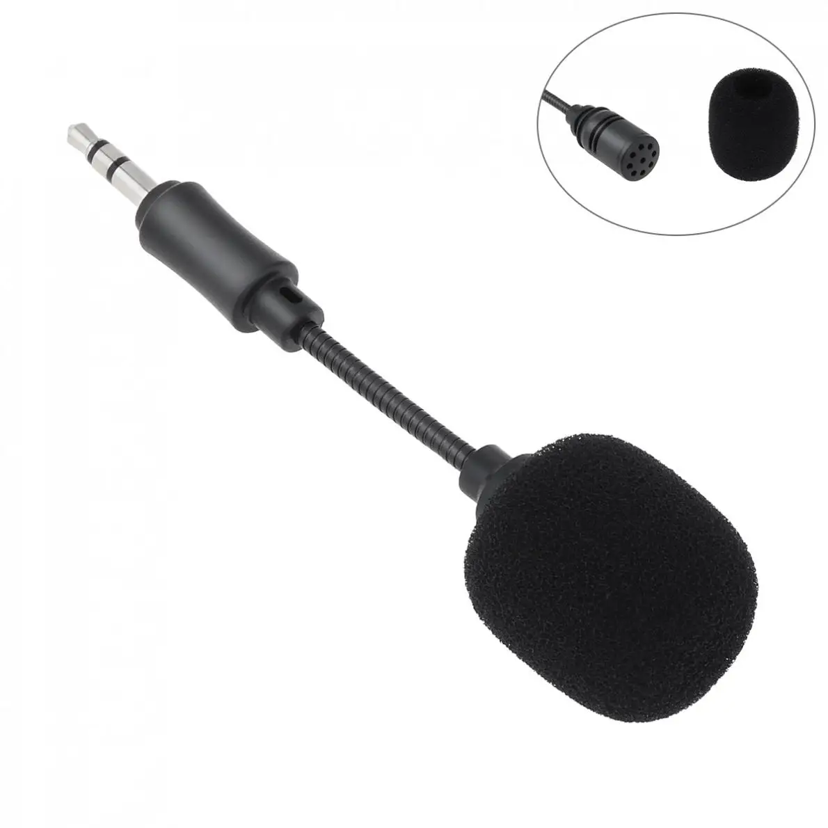 

Mini 3.5mm Jack Flexible Microphone Mic for Mobile Phone / PC / Laptop Notebook