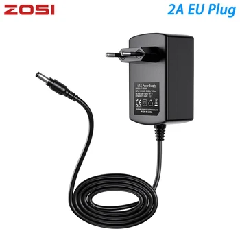 

ZOSI DC 12V 2A Power Supply Adaptor 12V Security Professional Converter EU Adapter For CCTV Camera CCTV system