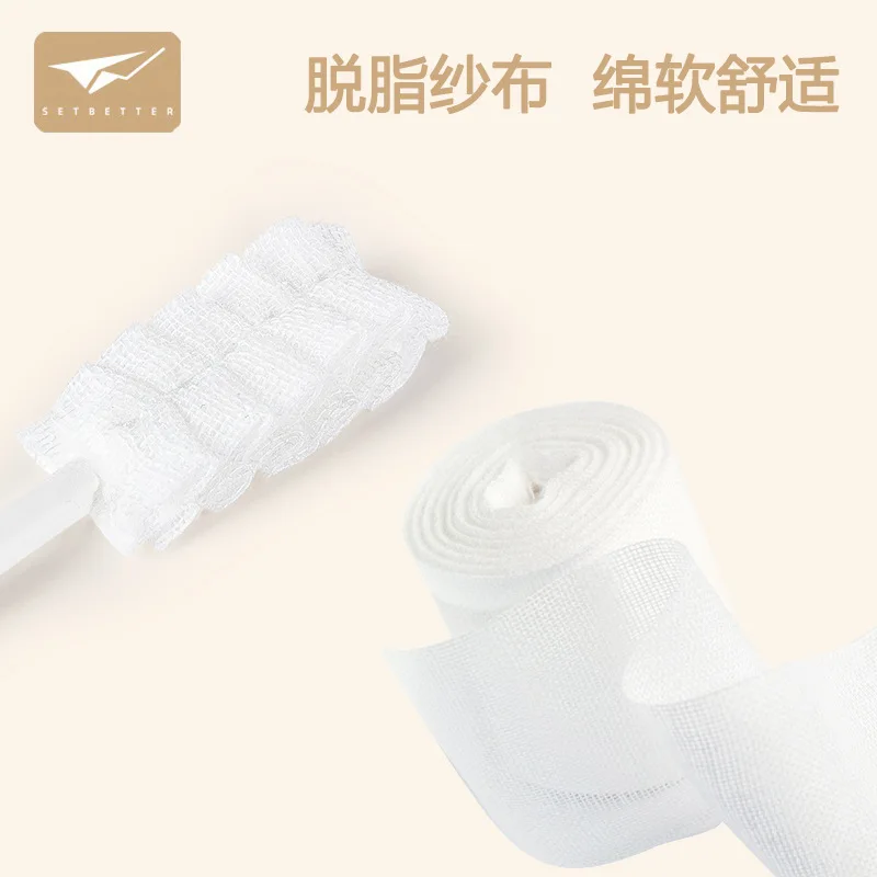 

Storage Cong Baby Toothbrush Finger Stall Tongue Cleaner Gauze Rod Disposable 1-2-3-Year-Old Children Baby ru ya shua