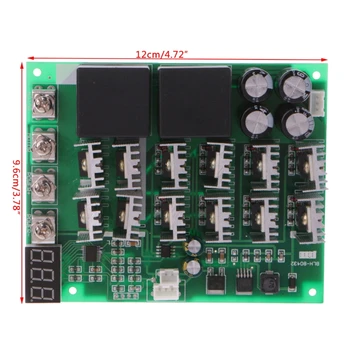 

DC Motor Speed Controller 12V 24V 36V 48V 10-55V 60A Forward / Reverse Switch P31A