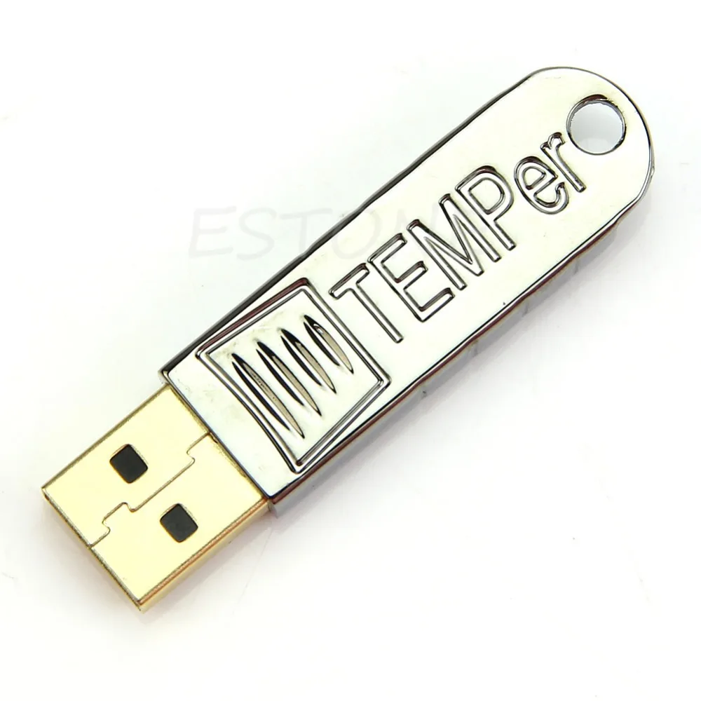 USB датчик термометр измерение температуры контроль сигнализации регистратор данных тестер1