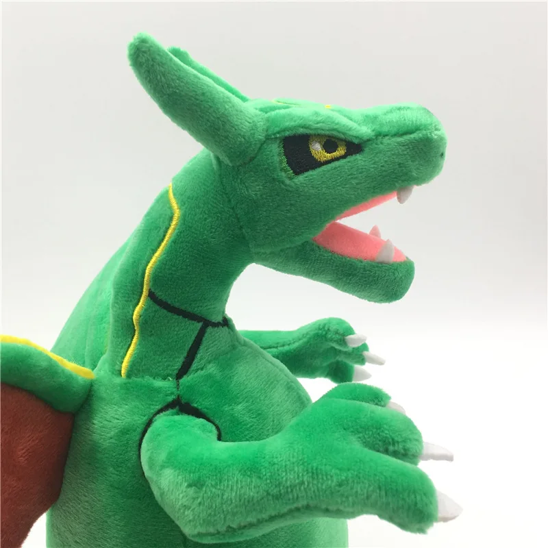 Высокое качество Зеленый Rayquaza Charizard плюшевая игрушка по мотивам мультфильма мягкие куклы 25 см подарок для детей