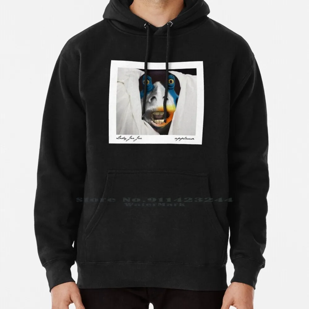 

Женская банка/аплодисменты Толстовка свитер 6xl хлопок Женская банка банки Бинки пародия комедия Artpop женщины подростковый большой размер