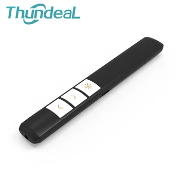

ThundeaL Powerpoint Presentation PPT Clicker Presentation Laser Pen 2.4Ghz USB Wireless Presenter Remote Control Pointer Pen