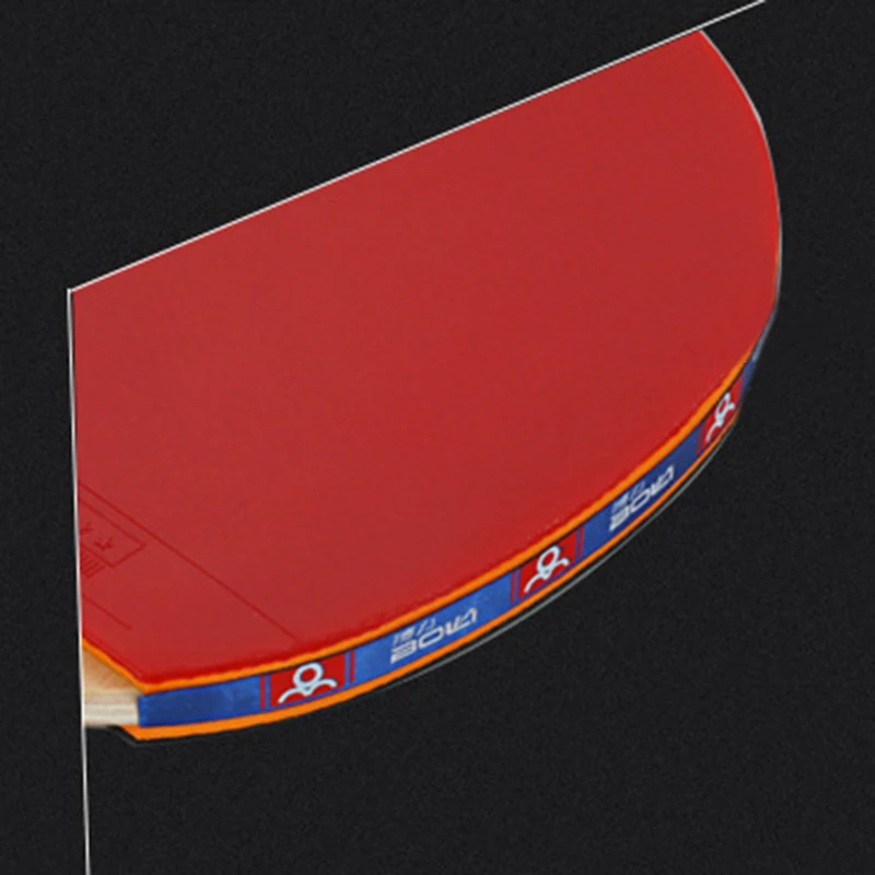 Boli A08 набор ракеток для настольного тенниса, студенческие ракетки для пинг-понга, мячи летучей мыши, рукоятки, перевернутые резиновые ракетки