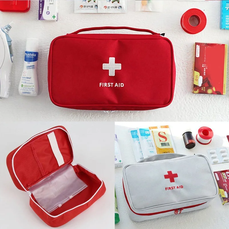 Многофункциональная сумка для экстренной помощи на молнии, нейлоновая сумка для кемпинга, портативная ручная медицинская сумка, аптечка, органайзер для лекарств, контейнер