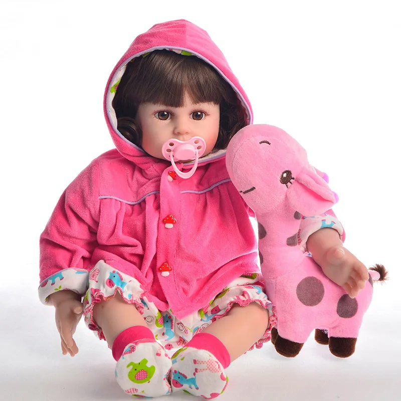

50CM Newborn Babies DOLL Lifelike Realistic silicone newborn dolls TOY Adorable Lifelike Toddler DOLL TOYS FOR KIDs Xmas Gifts