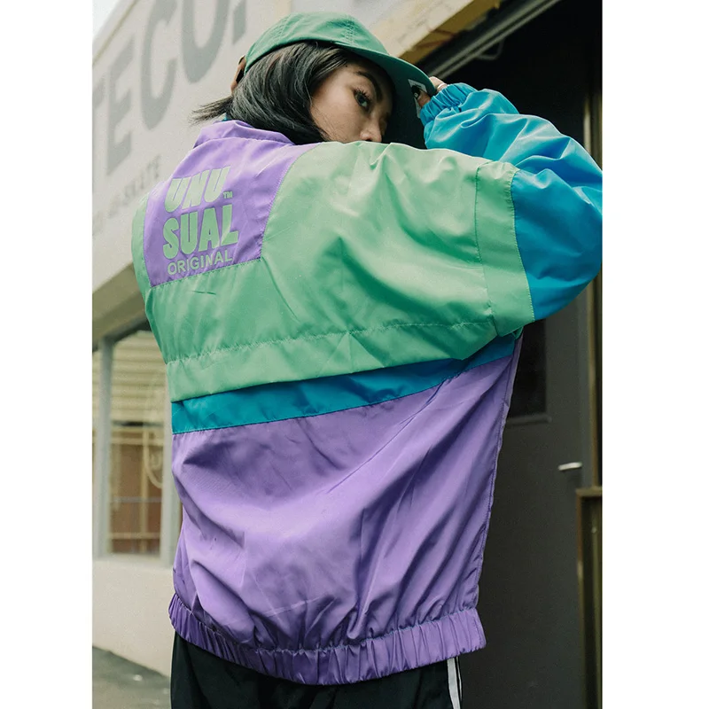 Autumn 2020 Hip Hop Windbreaker Jacket Oversized Mens Harajuku 