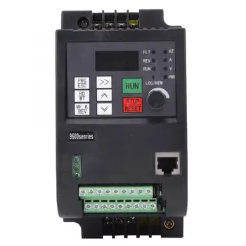 

VFD Frequency Inverter 0.75KW 380V AC 3-Phase Input 3-Phase 0-380V AC Output Frequency Converter Motor Speed Control