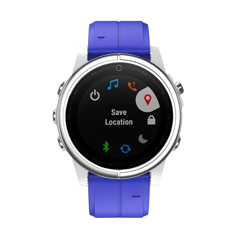Часы Quick Release силиконовый 20 мм ремешок для часов Garmin Fenix 5S 5SPlus 6S 6Spro Easy Fit наручный ремешок Y