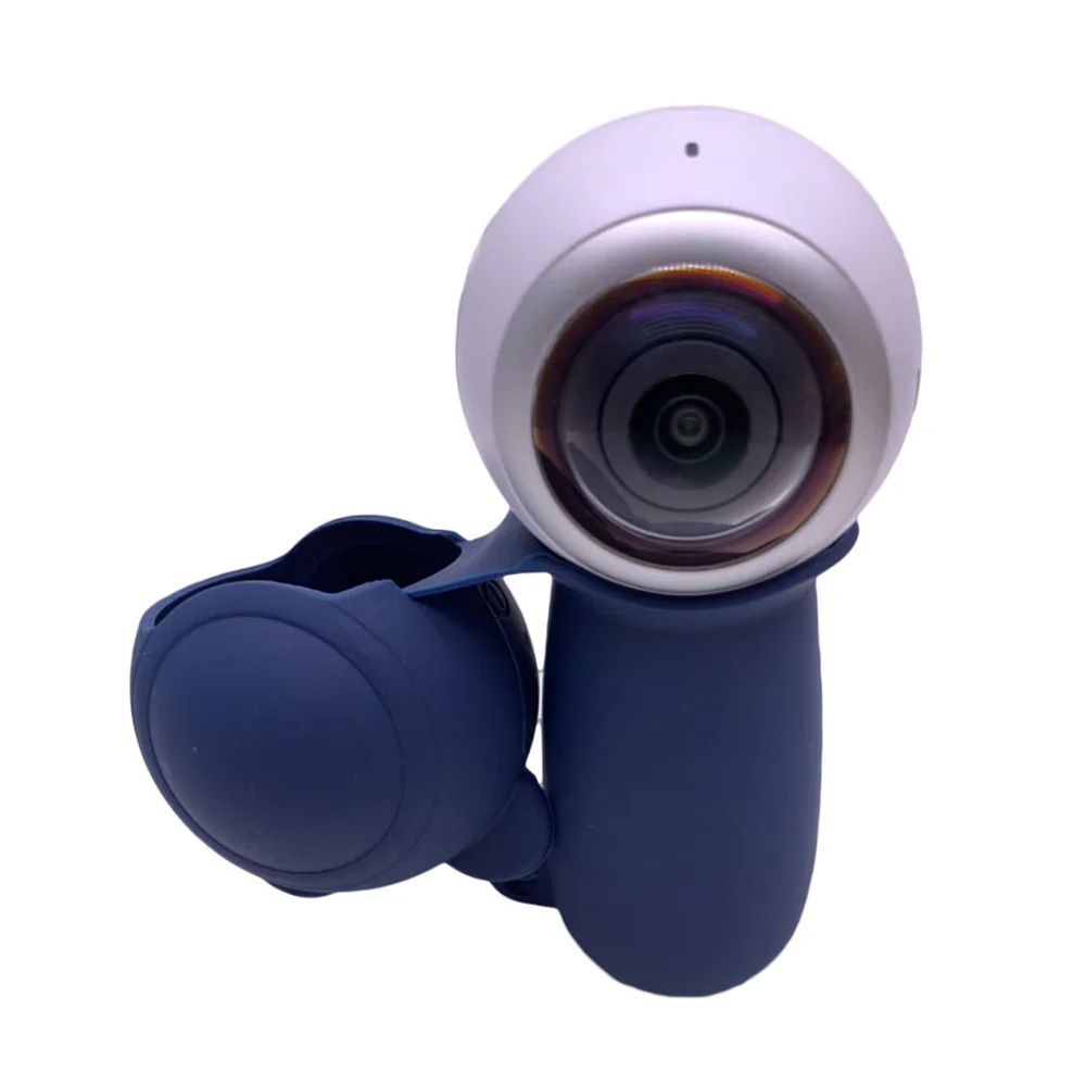 Защитный Чехол нескользящая Защита камеры мягкий для samsung gear 360 Силиконовый противоударный