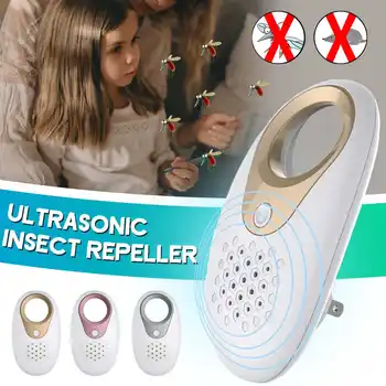 

Enhanced Version Electronic Cat Ultrasonic Anti Mosquito Insect Repeller Rat Mouse Cockroach Pest Reject Repellent