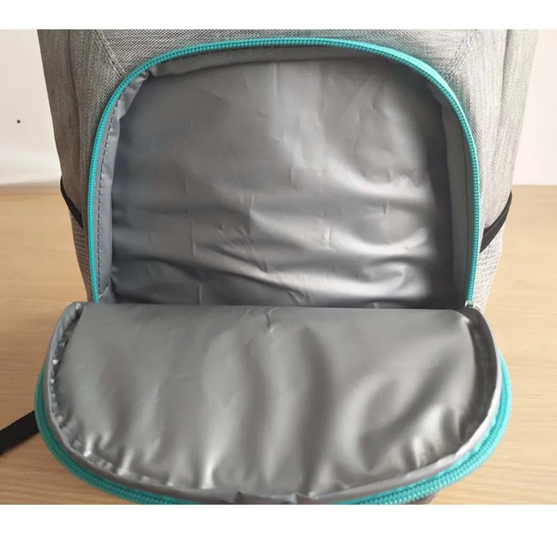 20L 300D Оксфорд большая сумка для коляски мумия Материнство подгузник мешок изолированный мешок многофункциональный путешествия изолированный теплый крутой рюкзак