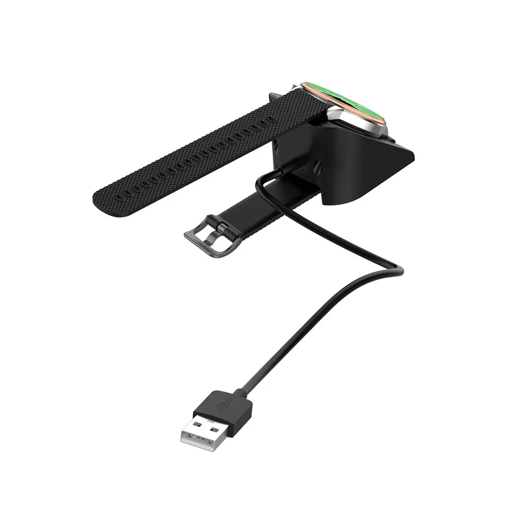 Ouhaobin usb зарядная док-станция для смарт-часов зарядное устройство для Fossil Gen 4/5 для E-mporio Армани Smartwatch зарядное устройство кабель 1022#2