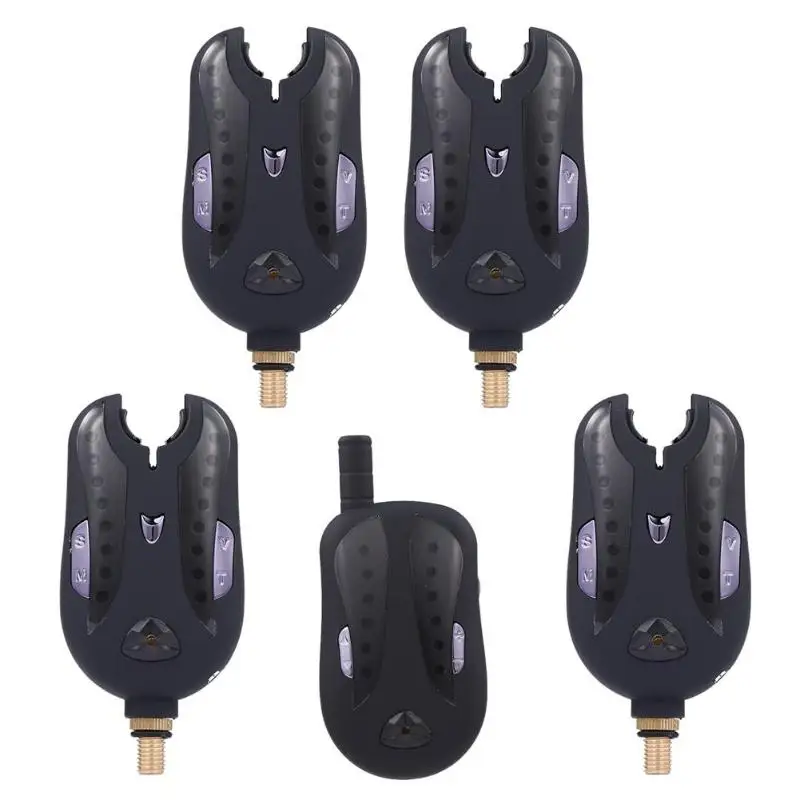 

JY-17 Electronic Wireless Digital Fishing Bite Alarms Set Alert Indicator Receiver for Carp Fishing 1 for 2/3/4