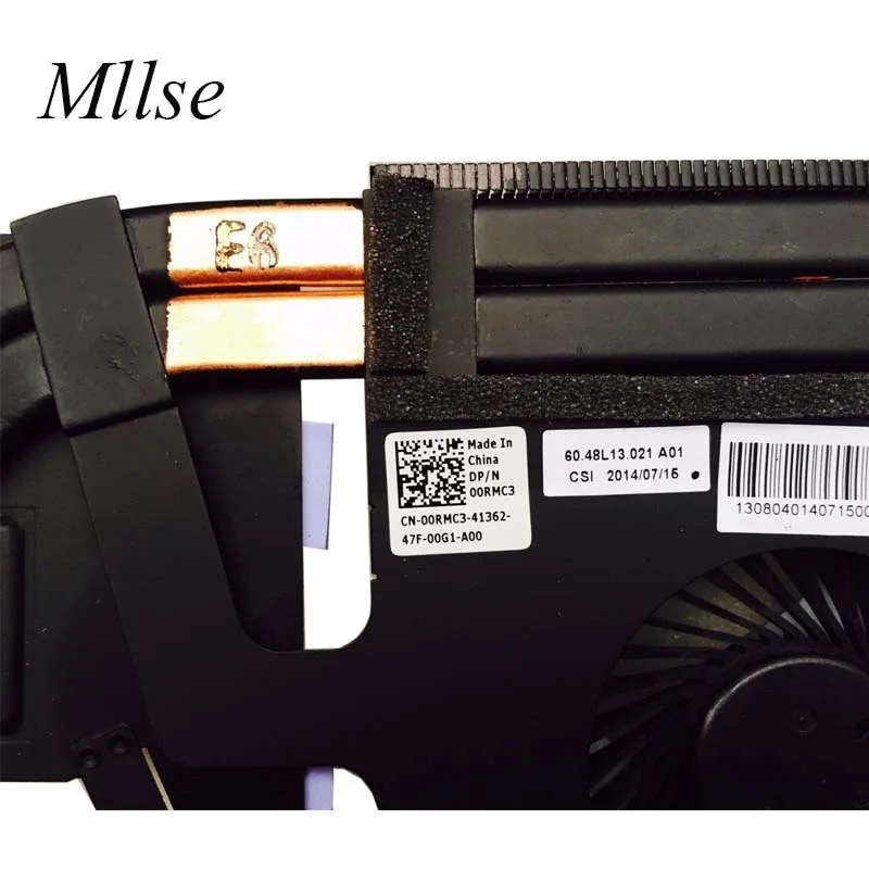 Для Dell Inspiron 7737 7000 вентилятор радиатора 00RMC3 0RMC3